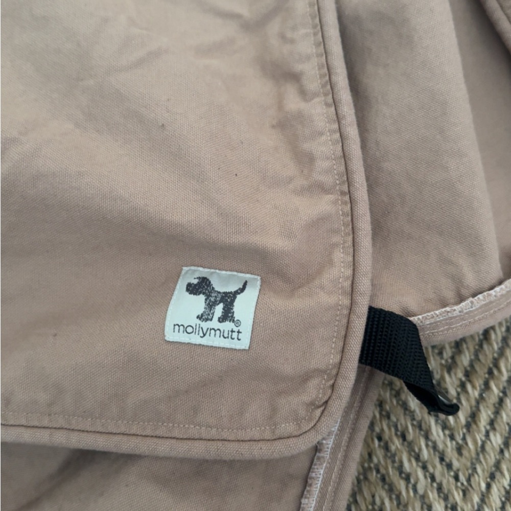 NEW Mollymutt Tan Wild Horses Organic Cotton Crate Cover‎ 24” - Picture 4 of 5